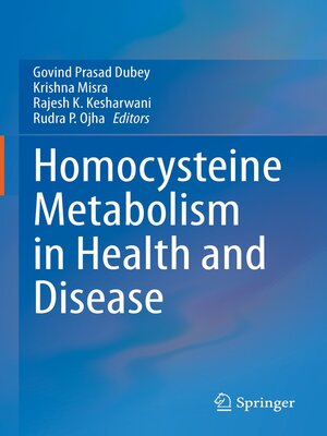 cover image of Homocysteine Metabolism in Health and Disease